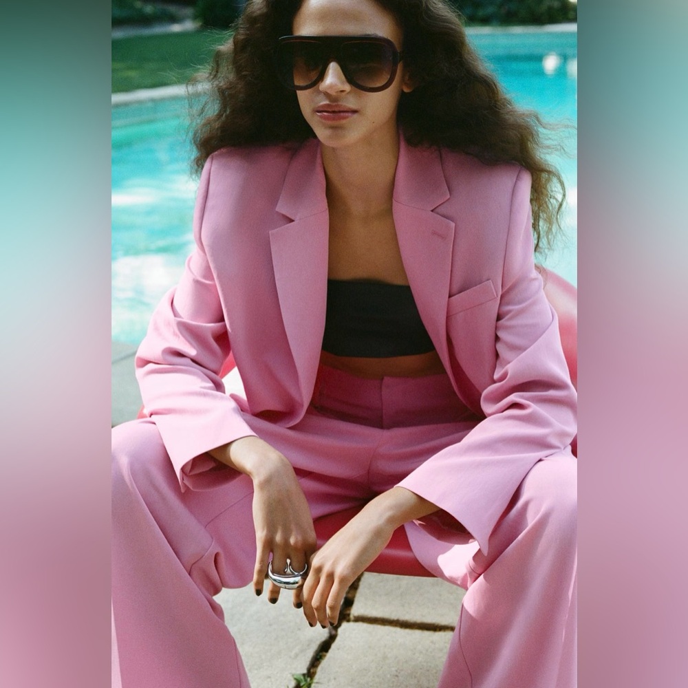 ZARA Pink blazer
